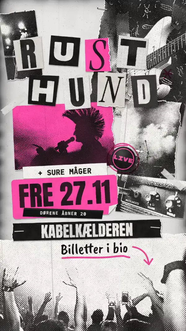 Event · Kollage: Koncertplakat